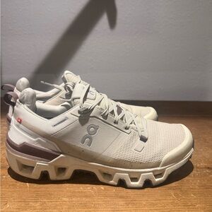 On Running Women's Cream and Brown Sneakers